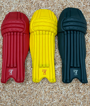 
                  
                    Load image into Gallery viewer, Coloured Premier Batting Pads (7 Sins Branding)
                  
                